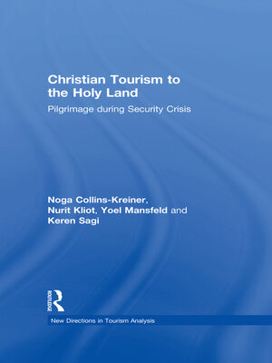cover image of Christian Tourism to the Holy Land